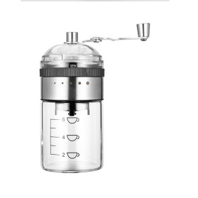 Manual coffee grinder with ceramic grinding core