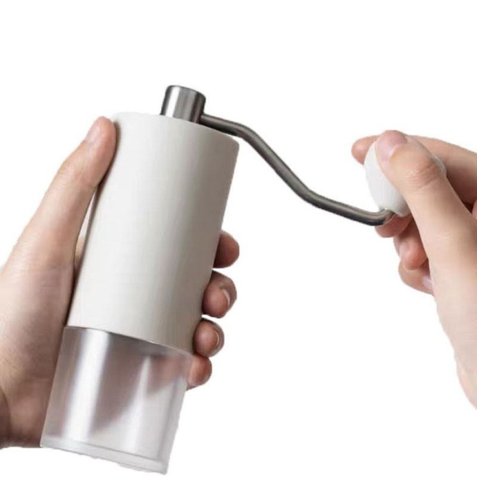 Stainless steel manual coffee grinder