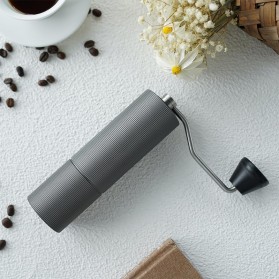 Durable aluminum alloy manual coffee grinder