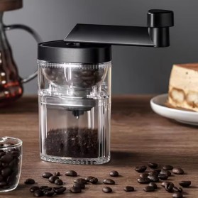Modern multi-powered manual coffee grinder