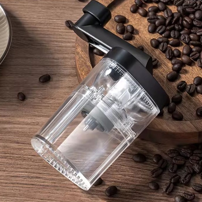Modern multi-powered manual coffee grinder