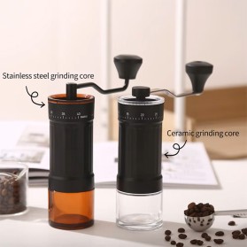 Portable manual coffee grinder