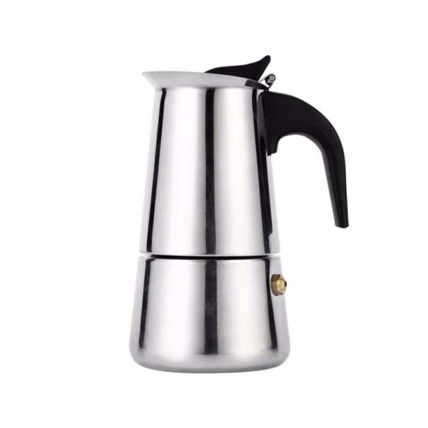 High quality Italian classic stainless steel moka pot