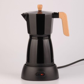 Household Electric Aluminum Stainless Steel Moka Pot