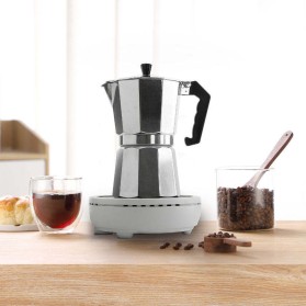 Large Capacity Aluminum Alloy Moka Pot Coffee Maker