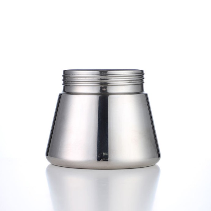 Professional borosilicate glass Italian moka pot