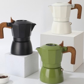 Lightweight and durable aluminum moka pot