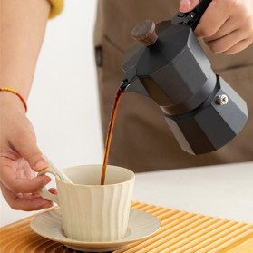 Double Valve Stainless Steel Moka Pot
