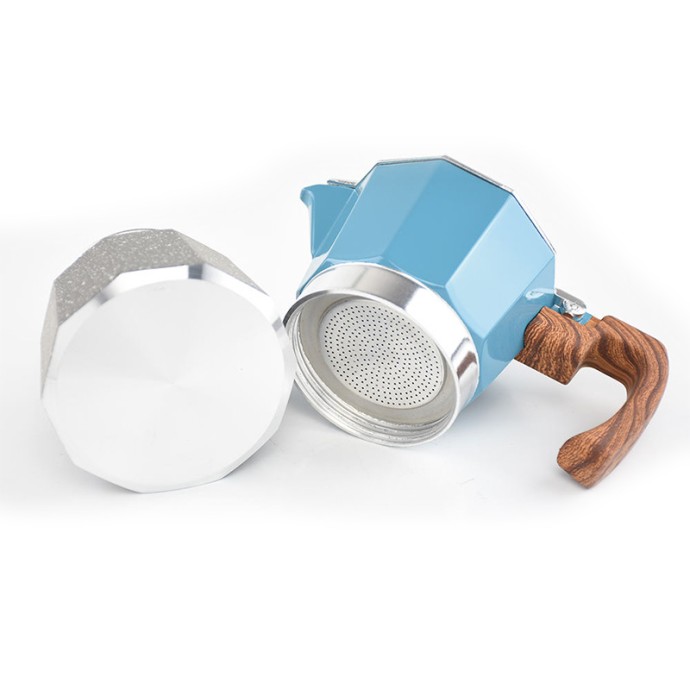High quality manual aluminum moka pot