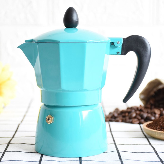 High-quality aluminum stove Italian Moka pot