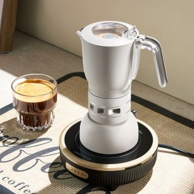 High quality aluminum double valve moka pot