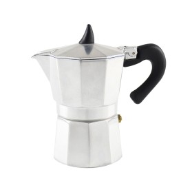 Silver Italian Style Aluminum Moka Pot