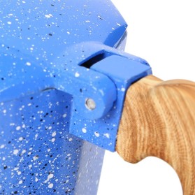 Blue Mocha Espresso Stove Top Pot