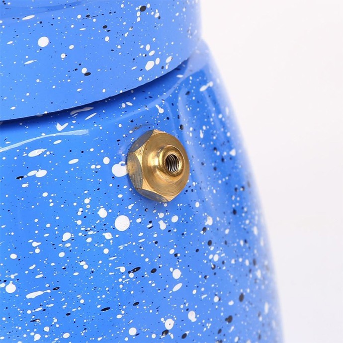 Blue Mocha Espresso Stove Top Pot
