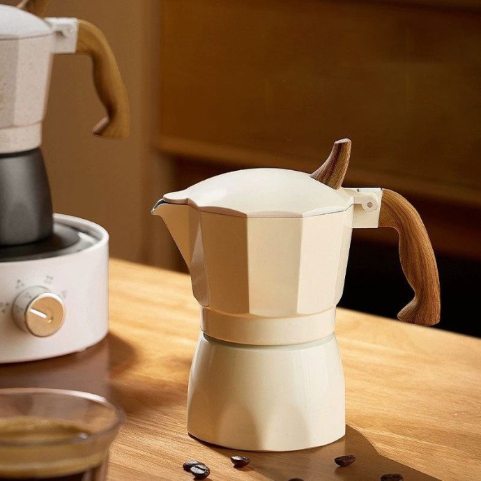 Classic Mini Aluminum Single Valve Moka Pot