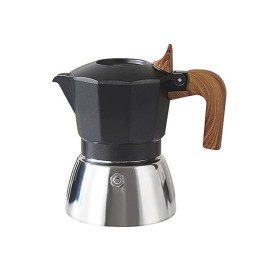 New double valve stainless steel moka pot